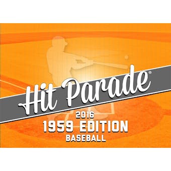 2016 Hit Parade Baseball 1959 Edition Box