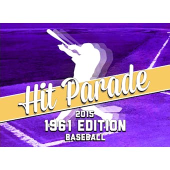 2015 Hit Parade: 1961 Edition Baseball Pack