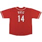 2017 Hit Parade Autographed Baseball Jersey Hobby Box - Series 23 - Mike Trout & Jose Altuve