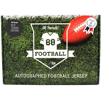 2021 Hit Parade Autographed 1st ROUND EDITION Football Jersey - Series 3 - Hobby 10 Box Case - Rodgers!!