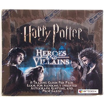 Harry Potter Heroes and Villains Hobby Box (2010 Artbox)