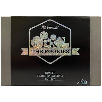2020 Hit Parade The Rookies Graded Baseball Flagship Edition Series 5 - 10 Box Hobby Case /100 Trout-Soto-Acun