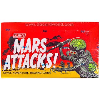 Mars Attacks Heritage Trading Cards Box (Topps 2012)