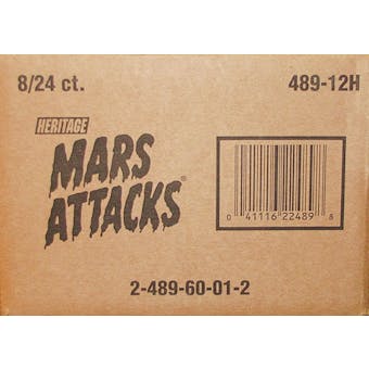 Mars Attacks Heritage Trading Cards 8-Box Case (Topps 2012)