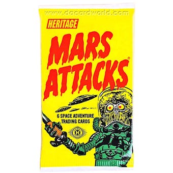 Mars Attacks Heritage Trading Cards Pack (Topps 2012)