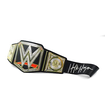 Hulk Hogan Autographed Wrestling Belt WWE (DA COA)