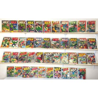 Incredible Hulk Lot many issues from 102 - 193 includes first Missing Link, first Glob