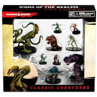 Dungeons & Dragons Icons of the Realms Classic Creatures Miniatures Box Set