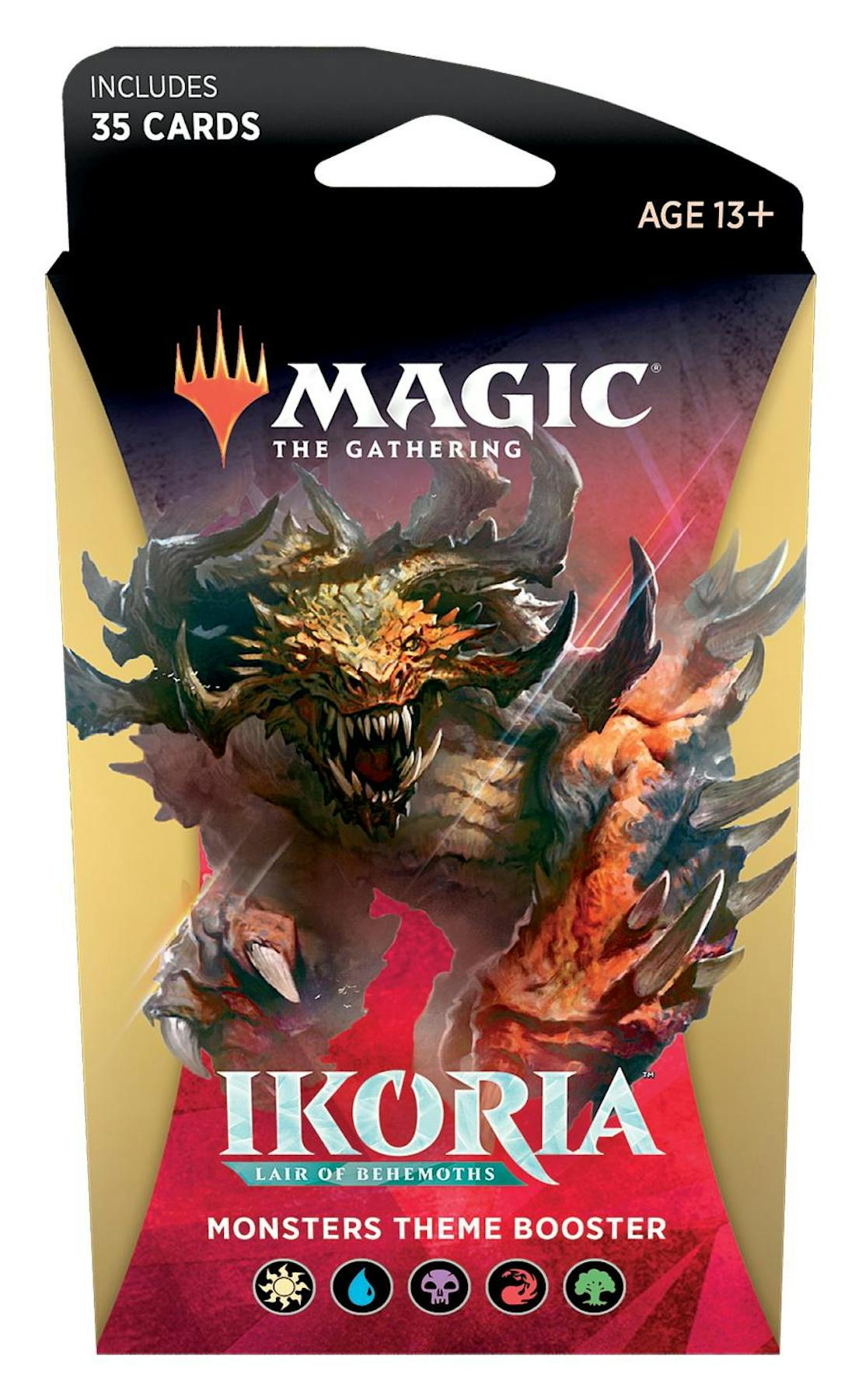 Magic The Gathering Ikoria Lair Of Behemoths Theme Booster Pack Set Of 6 Da Card World