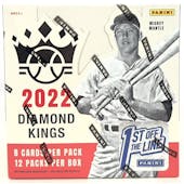 2022 Panini Diamond Kings Baseball 1st Off The Line Hobby Box