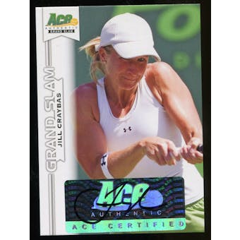 2013 Leaf Ace Authentic Grand Slam #BAJC2 Jill Craybas Autograph