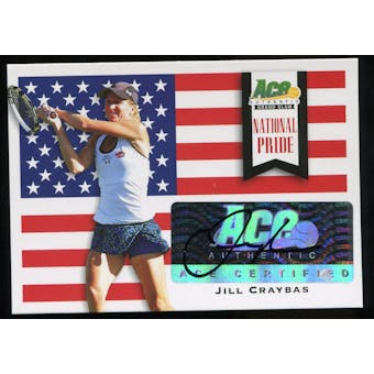 2013 Leaf Ace Authentic Grand Slam National Pride Autographs #NPJC2 Jill Craybas Autograph