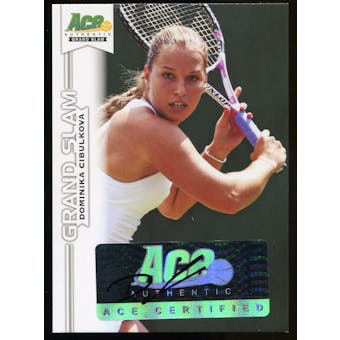 2013 Leaf Ace Authentic Grand Slam #BADC1 Dominika Cibulkova Autograph