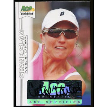 2013 Leaf Ace Authentic Grand Slam #BACC1 Catalina Castano Autograph