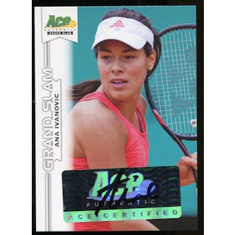 2013 Leaf Ace Authentic Grand Slam #BAAI1 Ana Ivanovic Autograph