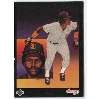 1989 Upper Deck Tony Gwynn San Diego Padres Blank Back Black Border Proof