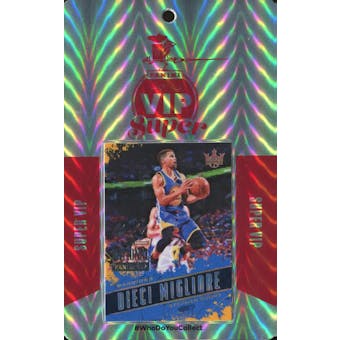 2018 Panini National Super VIP Party Event Badge Stephen Curry 1/1 Court Kings