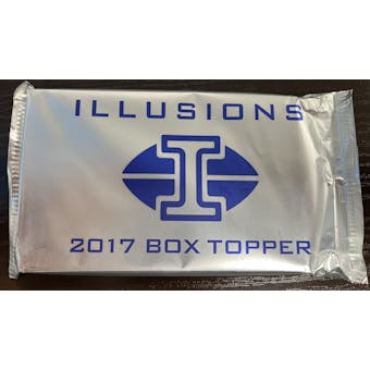 2017 Panini Illusions Football Hobby Box Topper Pack