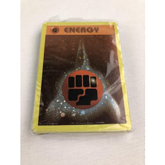 Pokemon Promo Foil Fighting Energy cards - Sealed pack of 25!