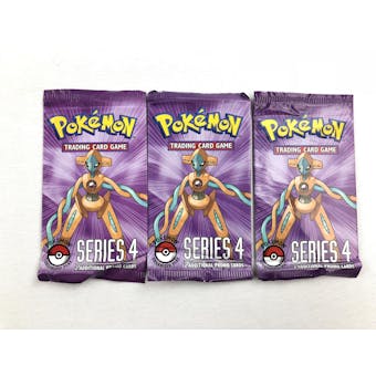 Pokemon POP Series 4 2-Card Booster Pack - LOT of 3 Boosters!