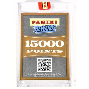 Panini Rewards 15,000 Point Redemption