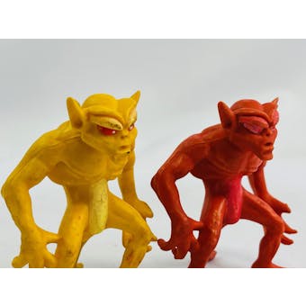 1983 Galoob Blackstar MOTU Alien Demon (Red & Yellow) Set of 2