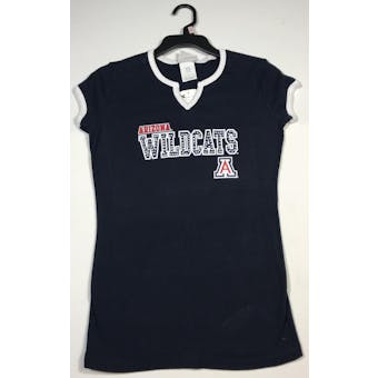 Arizona Wildcats Sport Couture Navy S/S V-Neck T-Shirt