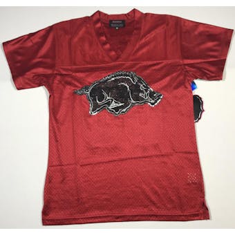 Arkansas Razorbacks Gameday Couture Red Mesh Jersey Tee Shirt