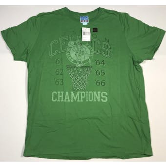 Boston Celtics Junk Food Green Champions Tee (Adult XXL)