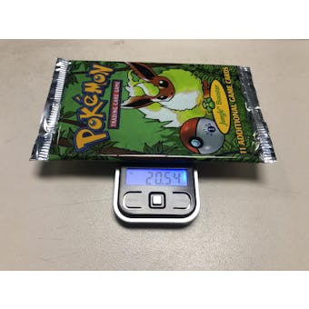 Pokemon Jungle 1st Edition Booster Pack Flareon Art WOTC >20.5 g