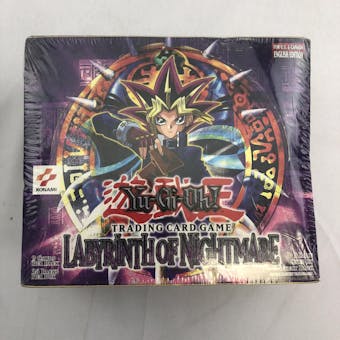 Upper Deck Yu-Gi-Oh Labyrinth of Nightmare Unlimited LON Booster Box (36-Pack) EX-MT