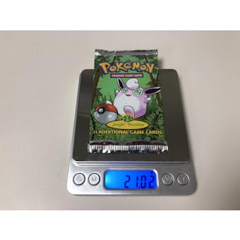 Pokemon Jungle Unlimited Booster Pack - Wigglytuff Art WOTC ~ 21 g