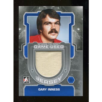 2012/13 In the Game Between The Pipes Jerseys Silver #M32 Gary Inness /140