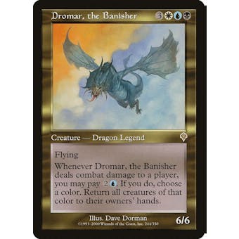 Magic the Gathering Invasion FOIL Dromar, the Banisher LIGHTLY PLAYED (LP)
