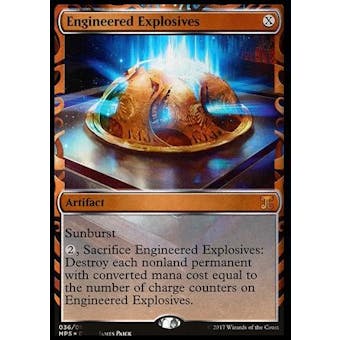 Magic the Gathering Kaladesh Inventions Single Engineered Explosives FOIL - NEAR MINT (NM)