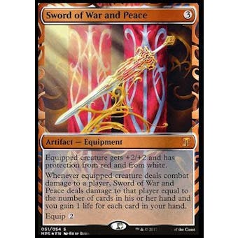 Magic the Gathering Kaladesh Inventions Single Sword of War and Peace FOIL - NEAR MINT (NM)