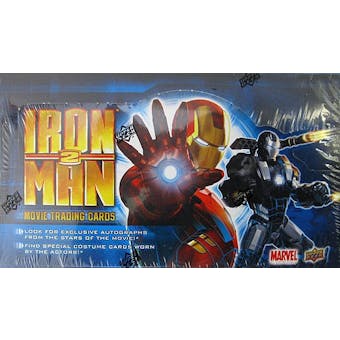 Marvel Iron Man 2 Trading Cards Hobby Box (2010 Upper Deck)