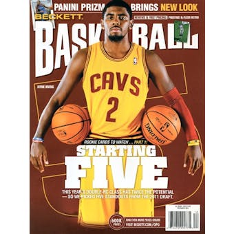 2012 Beckett Basketball Monthly Price Guide (#243 December) (Kyrie Irving)