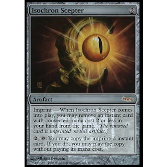 Magic the Gathering Friday Night Magic Single Isochron Scepter Foil (DCI)