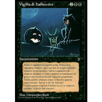 Magic the Gathering Legends Single All Hallow's Eve Italian - MODERATE PLAY (MP)
