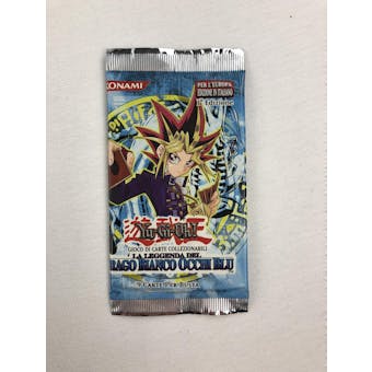 Yu-Gi-Oh Legend of Blue Eyes White Dragon 1st Edition ITALIAN Booster Pack
