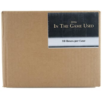 2016/17 Leaf In the Game Used Hockey Hobby 10-Box Case