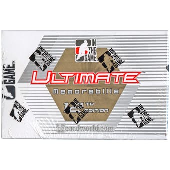 2012/13 ITG Ultimate Memorabilia 12th Edition Hockey Hobby Pack