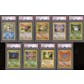 Pokemon Jungle 1st Edition Complete Common & Uncommon Set 33-64/64 PSA 9 and 10 GEM MINT