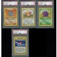 Pokemon Jungle 1st Edition Complete Common & Uncommon Set 33-64/64 PSA 10 GEM MINT