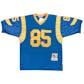 Jack Youngblood Autographed Los Angeles Rams Throwback Blue Jersey (JSA)