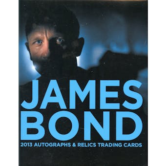 2013 James Bond Autographs & Relics Trading Cards Album/Binder