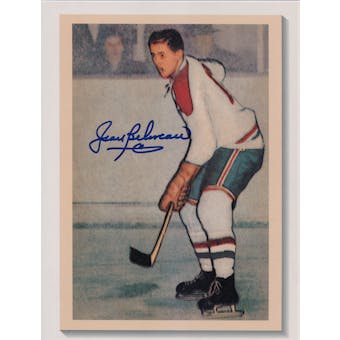 Jean Beliveau Autographed Montreal Canadiens 8x11 Print (DACW COA)