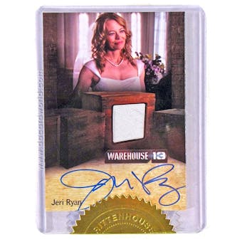 Warehouse 13 Season Four Premium Pack Jeri Ryan as Amanda Lattimer Relic Autographed Card