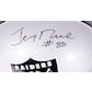 Jerry Rice Autographed Oakland Raiders Proline Riddell Full Size Helmet (Rice Hologram)